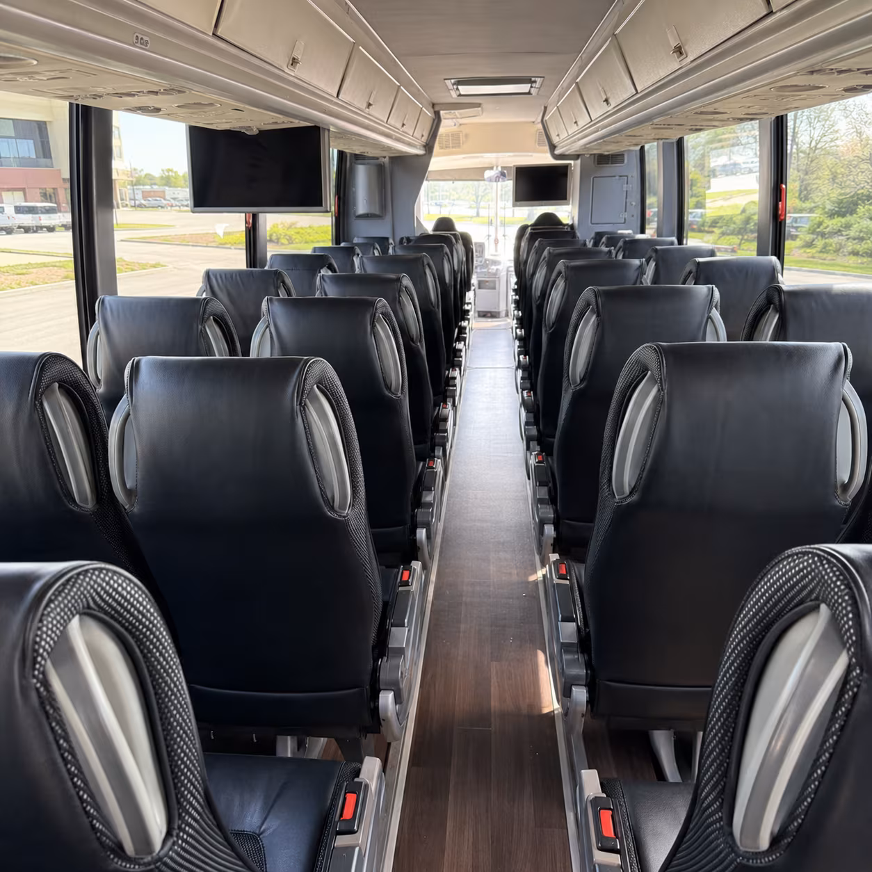 renton charter bus services inside