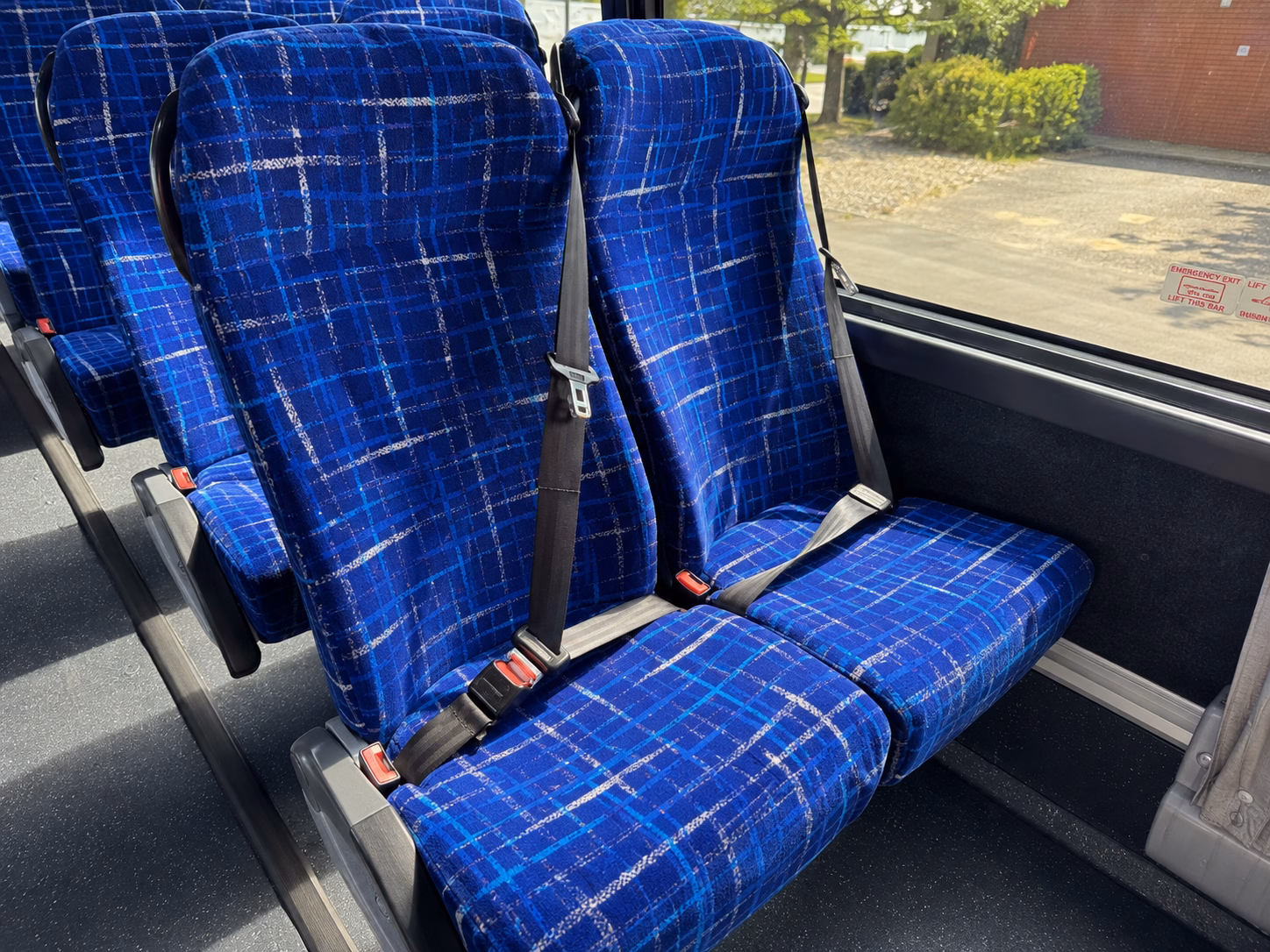 renton charter bus services interior